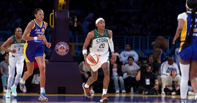布蘭妮·賽克斯（Brittney Sykes）得到27分，但西雅圖風暴無法完成比賽