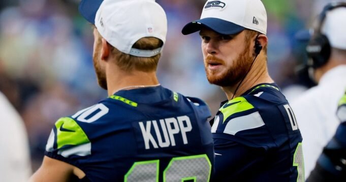 薩姆·達諾德（Sam Darnold），庫珀·庫普（Cooper Kupp）可以首次亮相海鷹隊與酋長|筆記本電腦