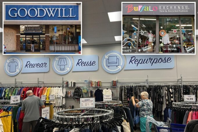 美國買家湧向節儉商店,以承擔服裝價格 美國買家湧向節儉商店,以承擔服裝價格