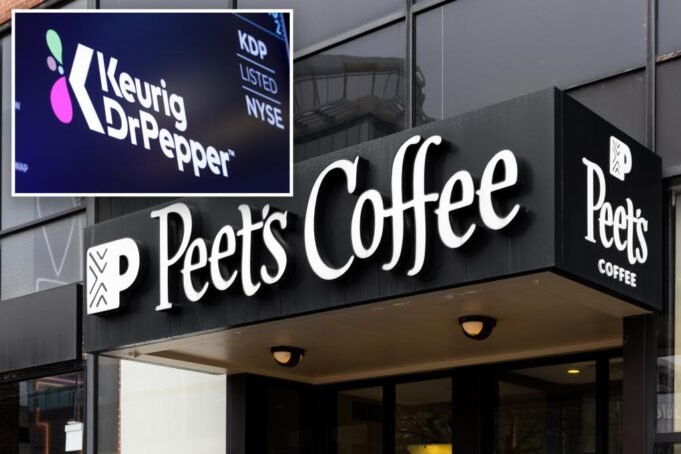 Keurig Dr Pepper購買JDE Peet的$ 18B交易，輪換了美國上市的兩家新公司
