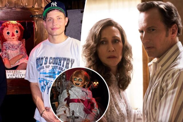 帕特里克·威爾遜(Patrick Wilson),維拉·法拉尼加(Vera Farmiga)對馬特(Matt)的狂歡做出了反應 帕特里克·威爾遜(Patrick Wilson),維拉·法拉尼加(Vera Farmiga)對馬特(Matt)的狂歡做出了反應