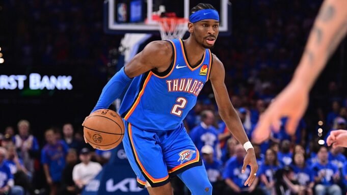 雷霆，NBC上的掘金，孔雀著名NBA的傳輸日曆