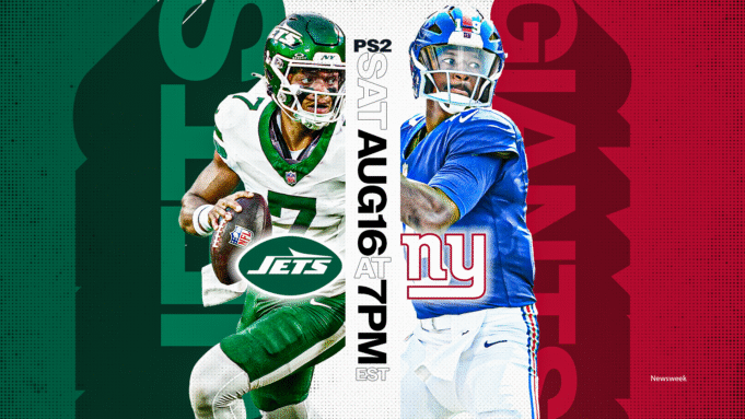 如何觀看紐約噴氣機隊vs紐約巨人：直播NFL季前賽，電視頻道