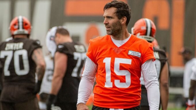 名稱布朗經驗豐富的QB Joe Flacco第1週入門vs。孟加拉人