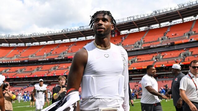 塞德·桑德斯（Sedeor Sanders）期望在布朗隊名單上，儘管有掙扎