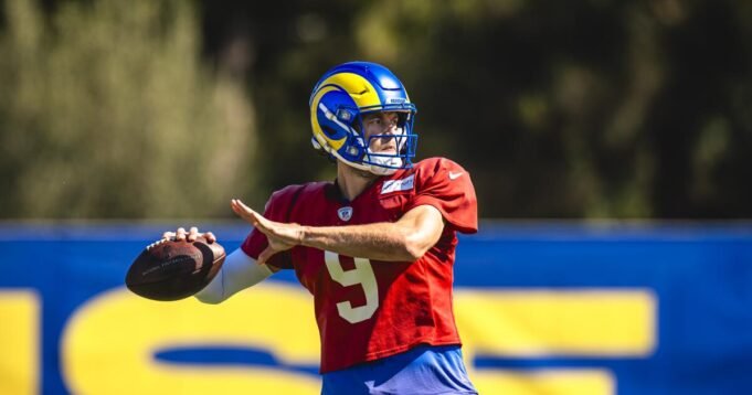 馬修·斯塔福德（Matthew Stafford）可能會扮演公羊隊的揭幕戰。埃蘭·傑克遜也是嗎？
