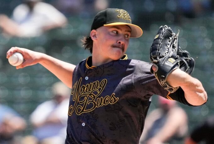 報告:海盜,海盜,MLB頂級投球以促進Buba Chandler 報告:海盜,海盜,MLB頂級投球以促進Buba Chandler