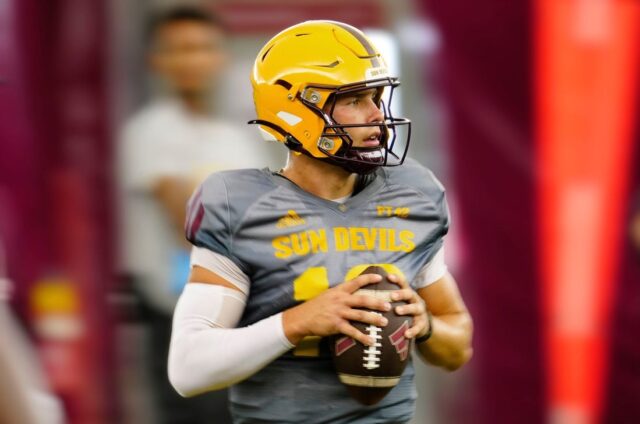 第11個亞利桑那州立大學作為QB Sim Sim Lavit駕駛Big 12 Ripat Bids開始 第11個亞利桑那州立大學作為QB Sim Sim Lavit駕駛Big 12 Ripat Bids開始