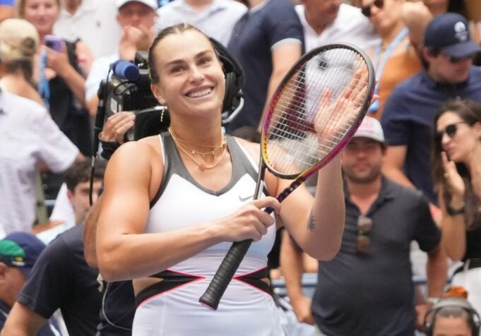 Arina Sabalinka開始以可靠的勝利為美國公開賽冠軍