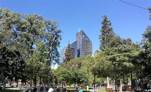 週三，來自聖地亞哥Delsto的Máxar25°C的陽光