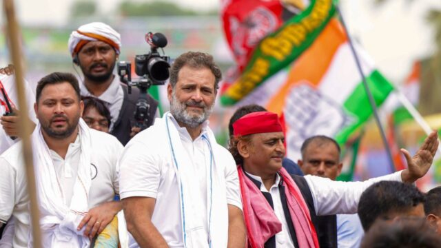“ Jogad Aayog”：Akhilesh加入比哈爾邦的反對派課程，EC，兩者都在他們的十字架上|印度的新聞