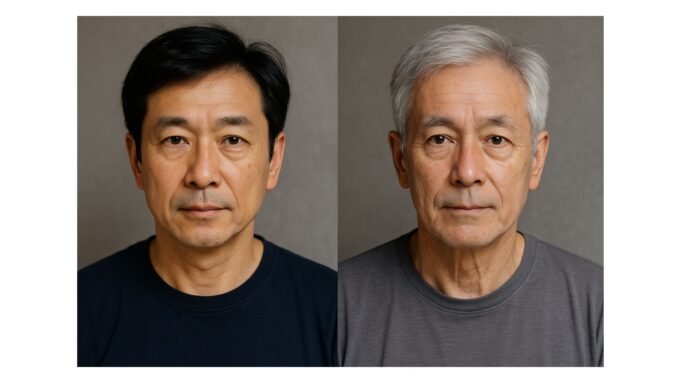 防止頭髮變成灰色。