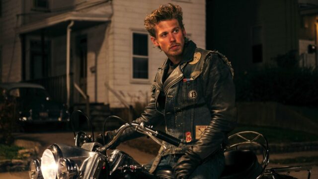 奧斯汀·巴特勒(Austin Butler)暫時盲目地射擊“摩托車手” 奧斯汀·巴特勒(Austin Butler)暫時盲目地射擊“摩托車手”