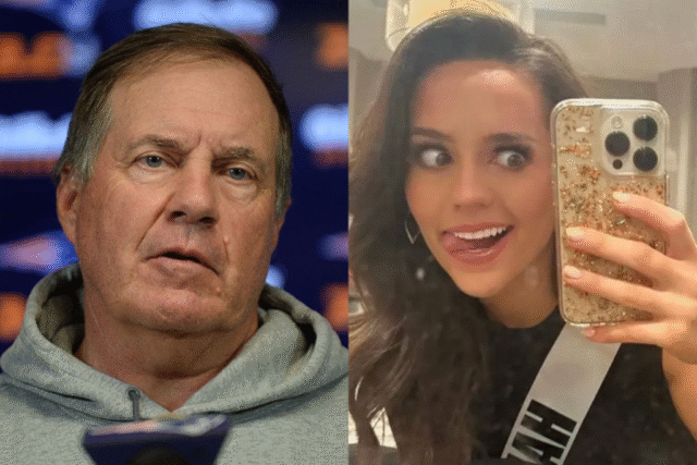 比爾·貝里奇克(Bill Belichick)和他的女友喬丹·哈德森(Jordon Hudson) 比爾·貝里奇克(Bill Belichick)和他的女友喬丹·哈德森(Jordon Hudson)