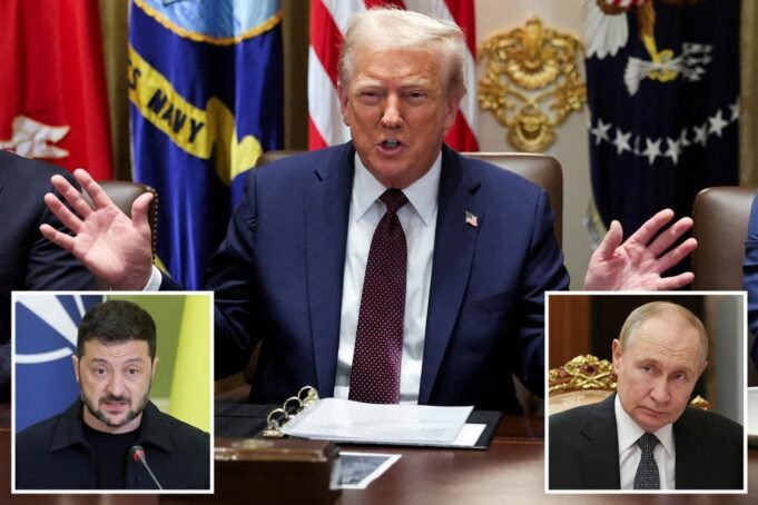 特朗普堅持認為，俄羅斯的拒絕照顧Zelensky“無關緊要’：“每個人都是””””