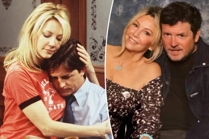 希瑟·洛克利爾（Heather Locklear），邁克爾·J·福克斯（Michael J. Fox）在“旋轉城” 25年