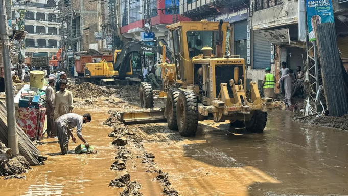 巴基斯坦雨水氾濫220壽命；進一步的降雨預測