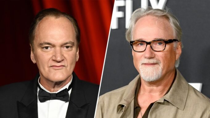 昆汀·塔倫蒂諾(Quentin Tarantino)導演大衛·芬奇(David Fincher)的電影“懸崖攤 昆汀·塔倫蒂諾(Quentin Tarantino)導演大衛·芬奇(David Fincher)的電影“懸崖攤