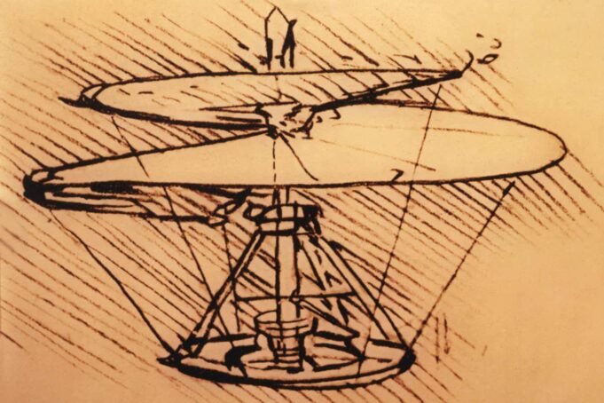 Leonardo da Vinci的“直升機”使設計無人機安靜 Leonardo da Vinci的“直升機”使設計無人機安靜