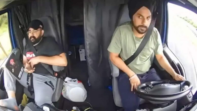 哈金德·辛格(Harjinder Singh)面臨美國驅逐出境:衝擊衝擊震動顯示了一名半延伸的司機,他佔領了Rogue U-urun,殺死3 哈金德·辛格(Harjinder Singh)面臨美國驅逐出境:衝擊衝擊震動顯示了一名半延伸的司機,他佔領了Rogue U-urun,殺死3