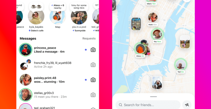 Instagram的地圖在這裡,您可以關閉位置 Instagram的地圖在這裡,您可以關閉位置