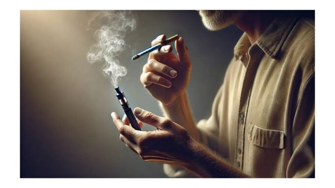 切換到電子香煙表明，在測量中健康的好處：研究的結果8年路線的結果