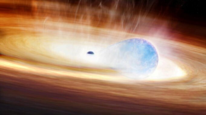 人工智能幫助天文學家發現重要的 – 爆炸性的恆星遭到黑洞的攻擊。 人工智能幫助天文學家發現重要的 – 爆炸性的恆星遭到黑洞的攻擊。
