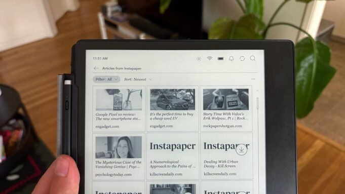 eReaders kobo將口袋交換為Instapaper