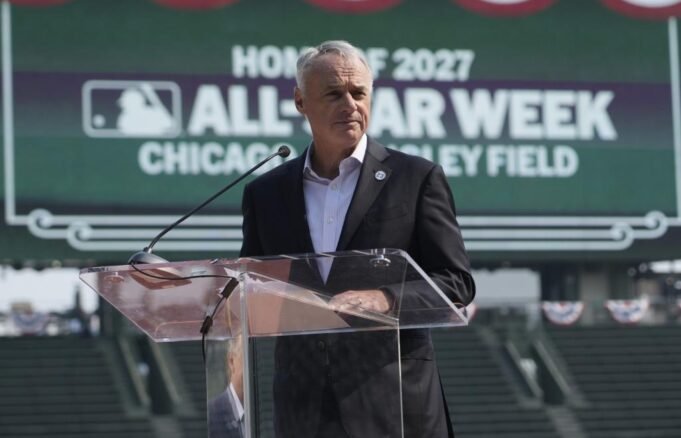 羅布·曼弗雷德(Rob Menfred)指出了MLB中的地理認罪 羅布·曼弗雷德(Rob Menfred)指出了MLB中的地理認罪