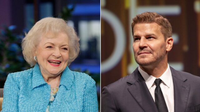 貝蒂·懷特(Betty White)用清晰的解釋“骨頭”震驚了大衛·博雷亞納茲(David Boreanaz) 貝蒂·懷特(Betty White)用清晰的解釋“骨頭”震驚了大衛·博雷亞納茲(David Boreanaz)
