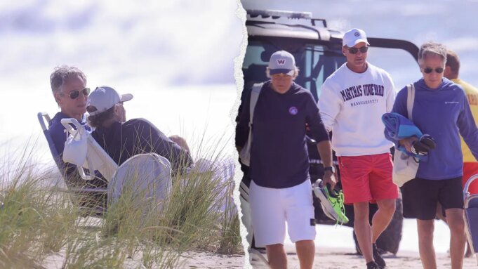安東尼·布林金(Anthony Blinkin)開始了東漢普頓海灘(East Hampton Beach) 安東尼·布林金(Anthony Blinkin)開始了東漢普頓海灘(East Hampton Beach)