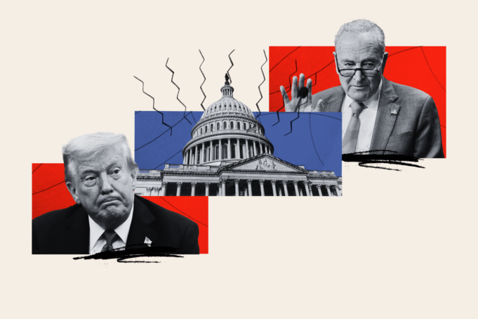 查克·舒默(Chuck Schumer)在民主憤怒中面臨新的考驗 查克·舒默(Chuck Schumer)在民主憤怒中面臨新的考驗