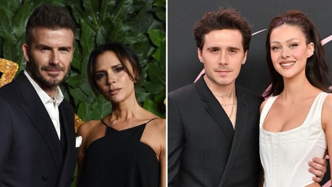 維多利亞沒有出現在尼古拉·佩爾茨(Nicola PeltZ 維多利亞沒有出現在尼古拉·佩爾茨(Nicola PeltZ