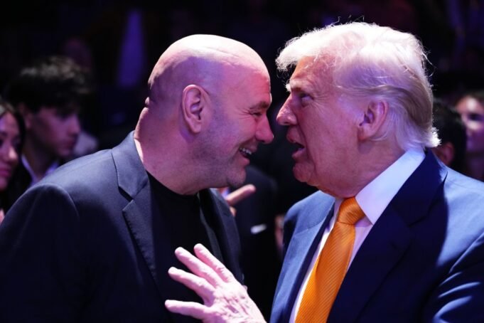 達娜·懷特(Dana White)明年在白宮舉行的UFC比賽 達娜·懷特(Dana White)明年在白宮舉行的UFC比賽