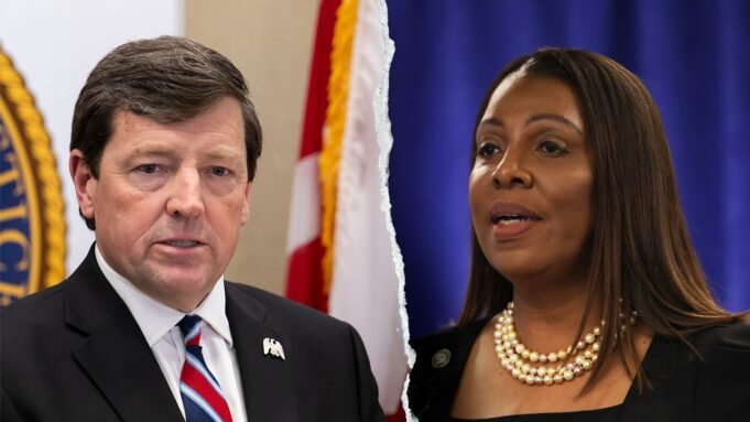 Letitia James Lawyer稱司法司法司法部為“奇怪的把戲”訪問