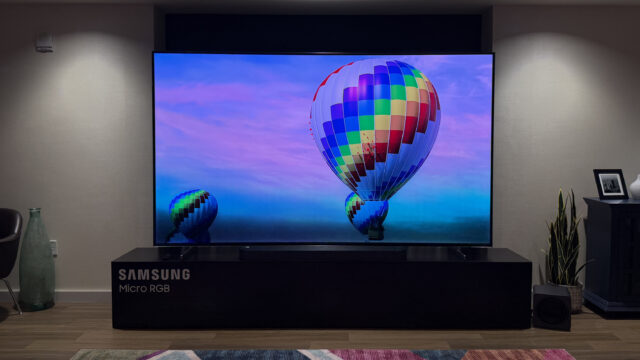 我已經看到三星電視價值30,000美元和115英寸的Micro-RGB,其明亮的圖像超過了由迷你領先的電視。 我已經看到三星電視價值30,000美元和115英寸的Micro-RGB,其明亮的圖像超過了由迷你領先的電視。