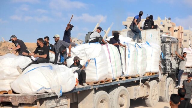 以色列爭議UN-GAZA幫助數字是一百萬個供稿