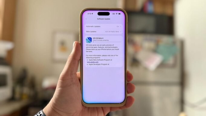 新iOS 26公共beta 4從最終版本中獲得一步