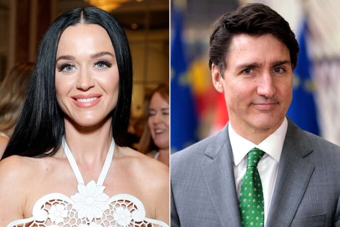 凱蒂·佩里(Katy Perry)和賈斯汀·特魯多(Justin Trudeau 凱蒂·佩里(Katy Perry)和賈斯汀·特魯多(Justin Trudeau