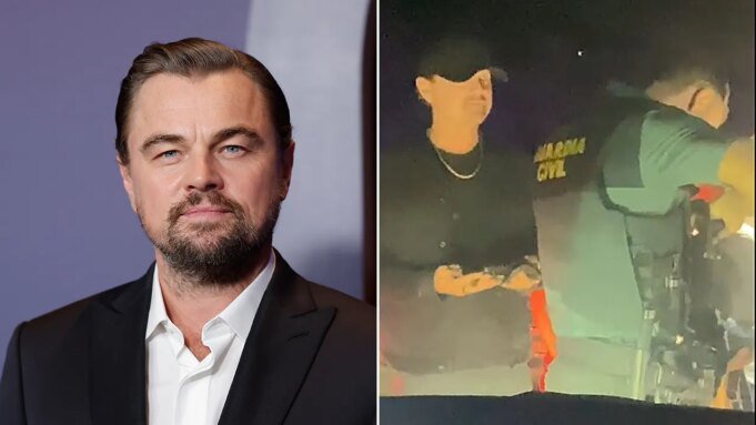 萊昂納多·迪卡普里奧(Leonardo DiCaprio)在進入私人聚會之前等待安全:視頻 萊昂納多·迪卡普里奧(Leonardo DiCaprio)在進入私人聚會之前等待安全:視頻