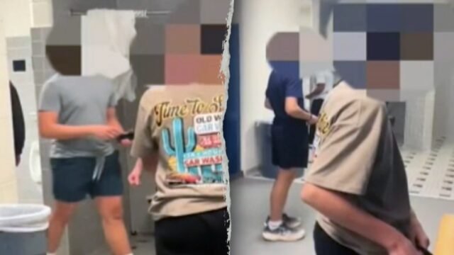 兩名弗吉尼亞州的學生與跨性別同事一起在更衣室吊死