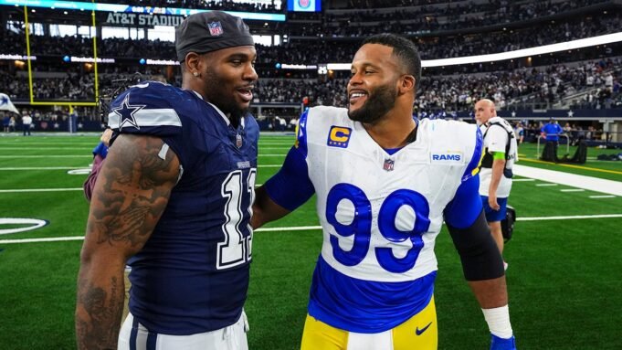 Micah Persons Trade Buzz Build,前NFL明星亞倫·唐納德(Aaron Donald)提高了回報 Micah Persons Trade Buzz Build,前NFL明星亞倫·唐納德(Aaron Donald)提高了回報