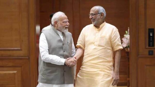 副總統NDA CP Radhakrishnan會見PM MDI-“可以繼續國家的服務” 副總統NDA CP Radhakrishnan會見PM MDI-“可以繼續國家的服務”