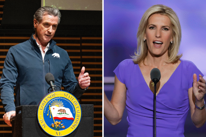 Gavin Newsom團隊揭示了勞拉·英格拉漢姆(Laura Ingraham)的新冠軍 Gavin Newsom團隊揭示了勞拉·英格拉漢姆(Laura Ingraham)的新冠軍