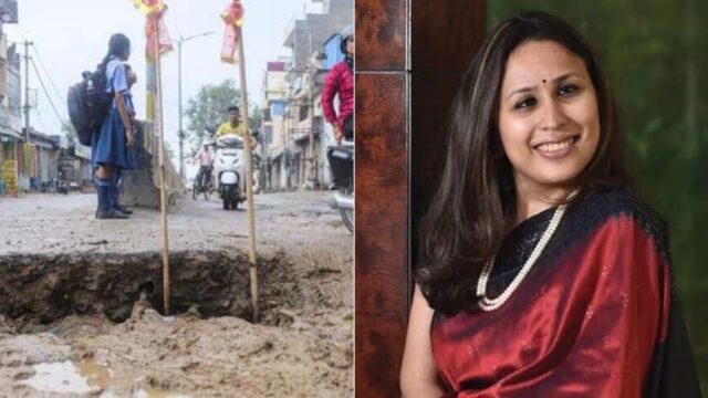 “後來大約100美元的公寓書”:Radhika Gupta在季風中猛烈抨擊Gurugram Road教學,稱為“火山口連接” “後來大約100美元的公寓書”:Radhika Gupta在季風中猛烈抨擊Gurugram Road教學,稱為“火山口連接”