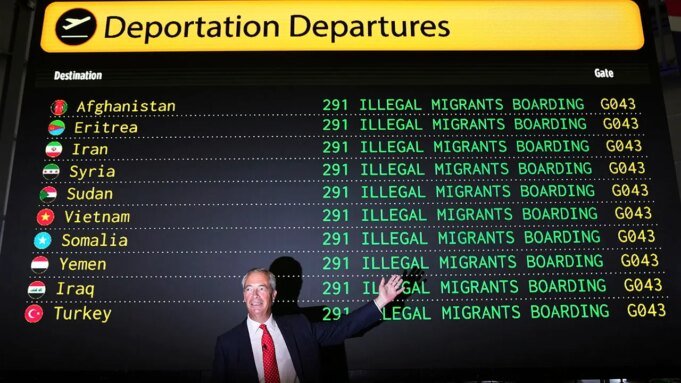 改革英國法拉茲計劃根據該提案將600,000名庇護的候選人驅逐出境