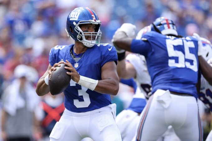 羅素·威爾遜(Russell Wilson)首次解釋了巨人的決定以換取賬單 羅素·威爾遜(Russell Wilson)首次解釋了巨人的決定以換取賬單