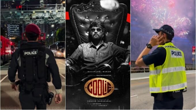 新加坡警察在拉吉尼坎特(Rajinikanth 新加坡警察在拉吉尼坎特(Rajinikanth