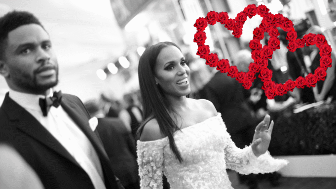克里·華盛頓（Kerry Washington）與丈夫一起出版了稀有視頻