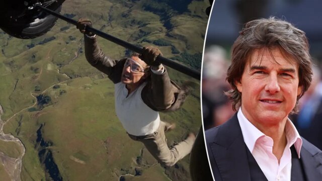 “任務：不可能”特技湯姆·克魯斯（Tom Cruise’u）剩下的手和受傷